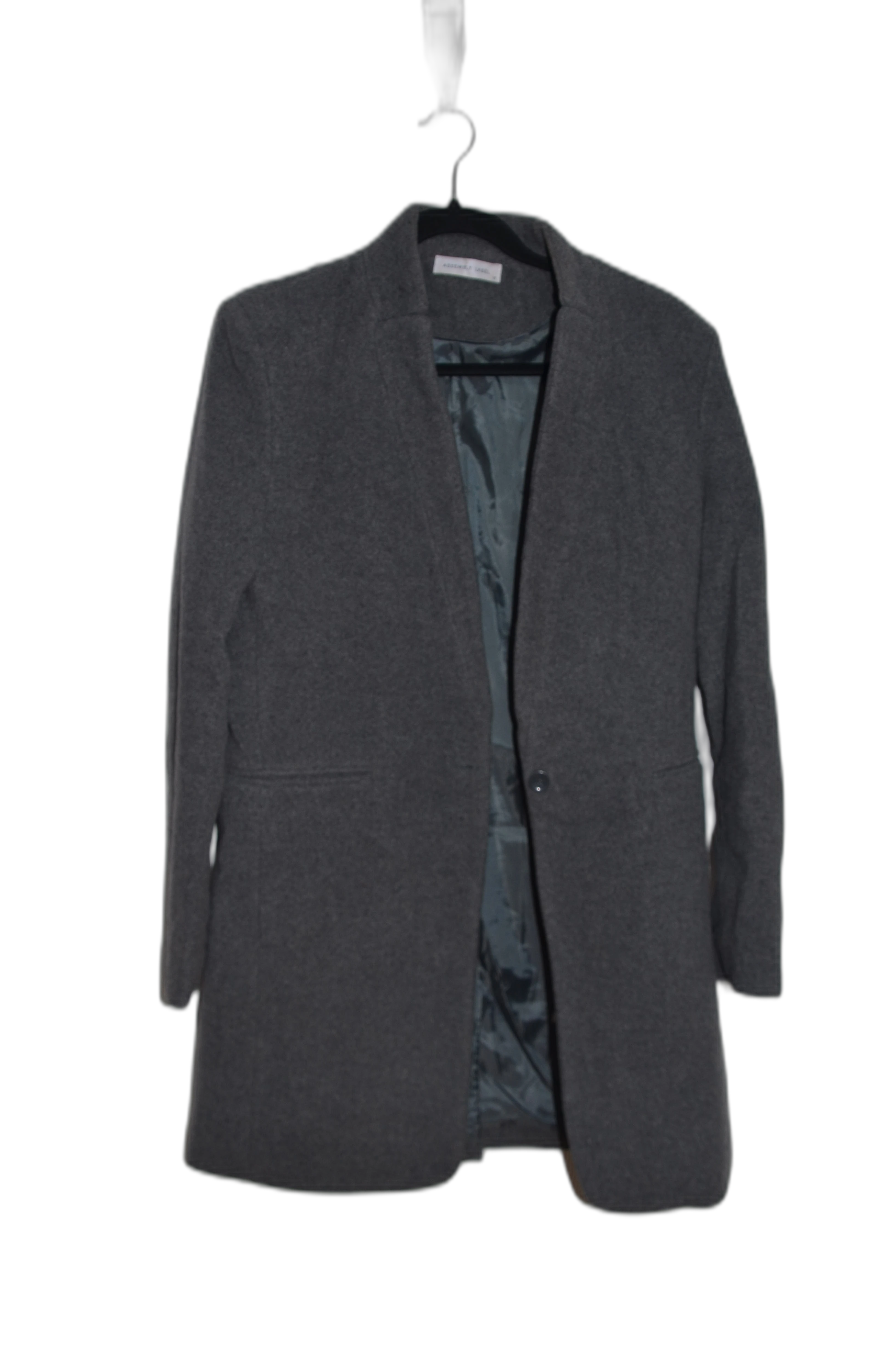 Assembly Label Womens Overcoat