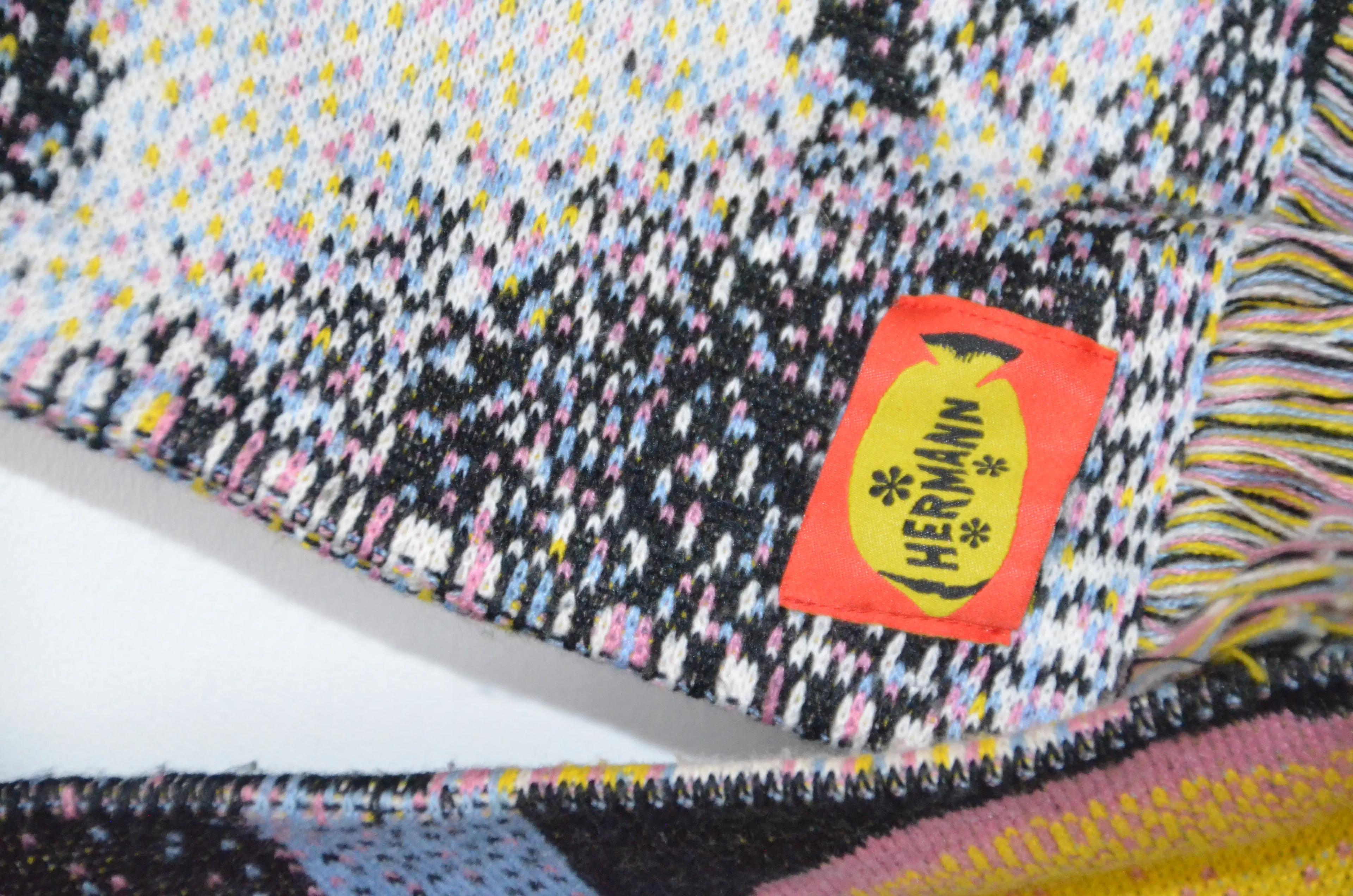 HERMANN  Multicoloured Scarf thumbnail 3