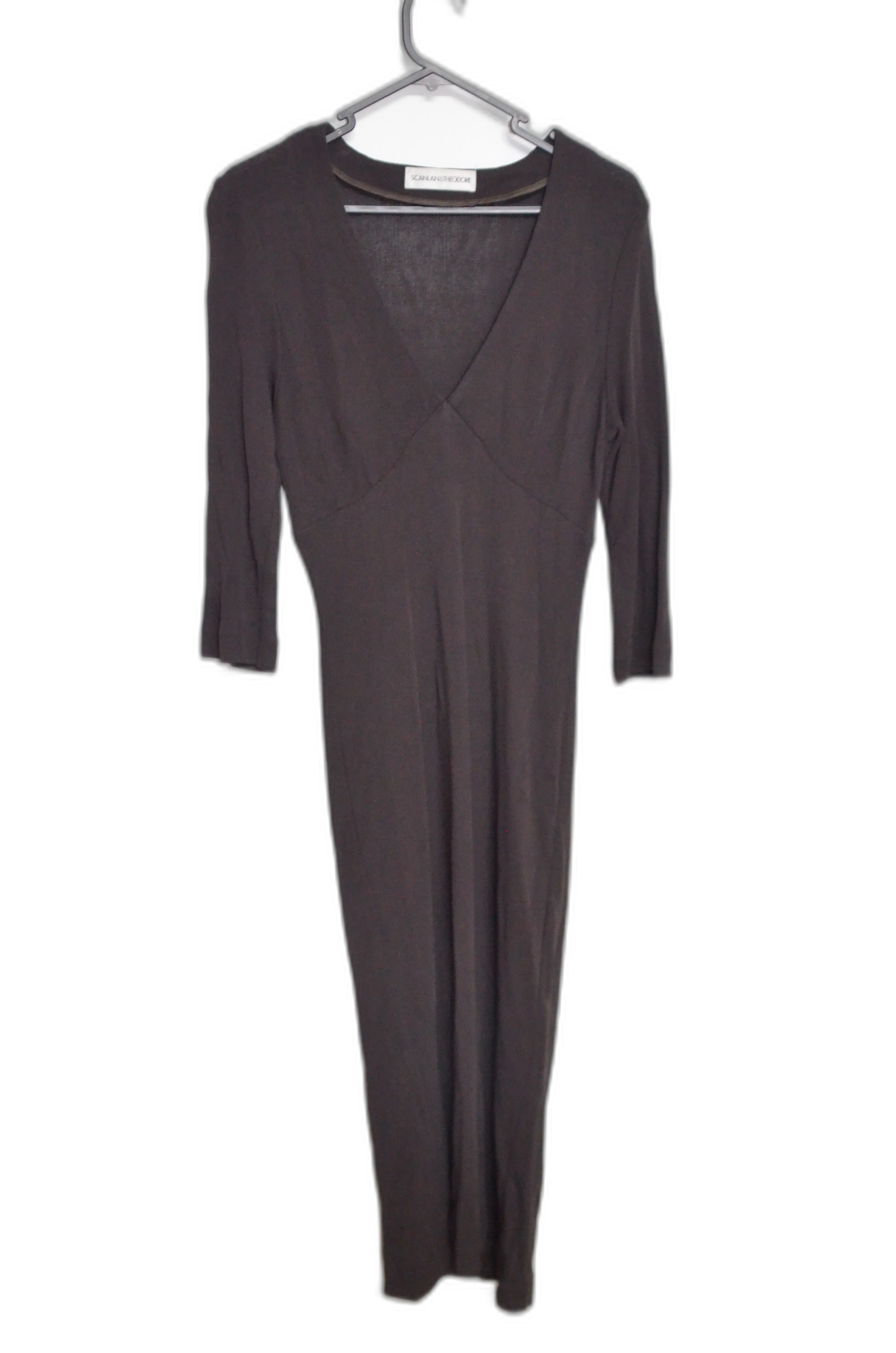 Scanlan & Theodore womens Black Slip Dress