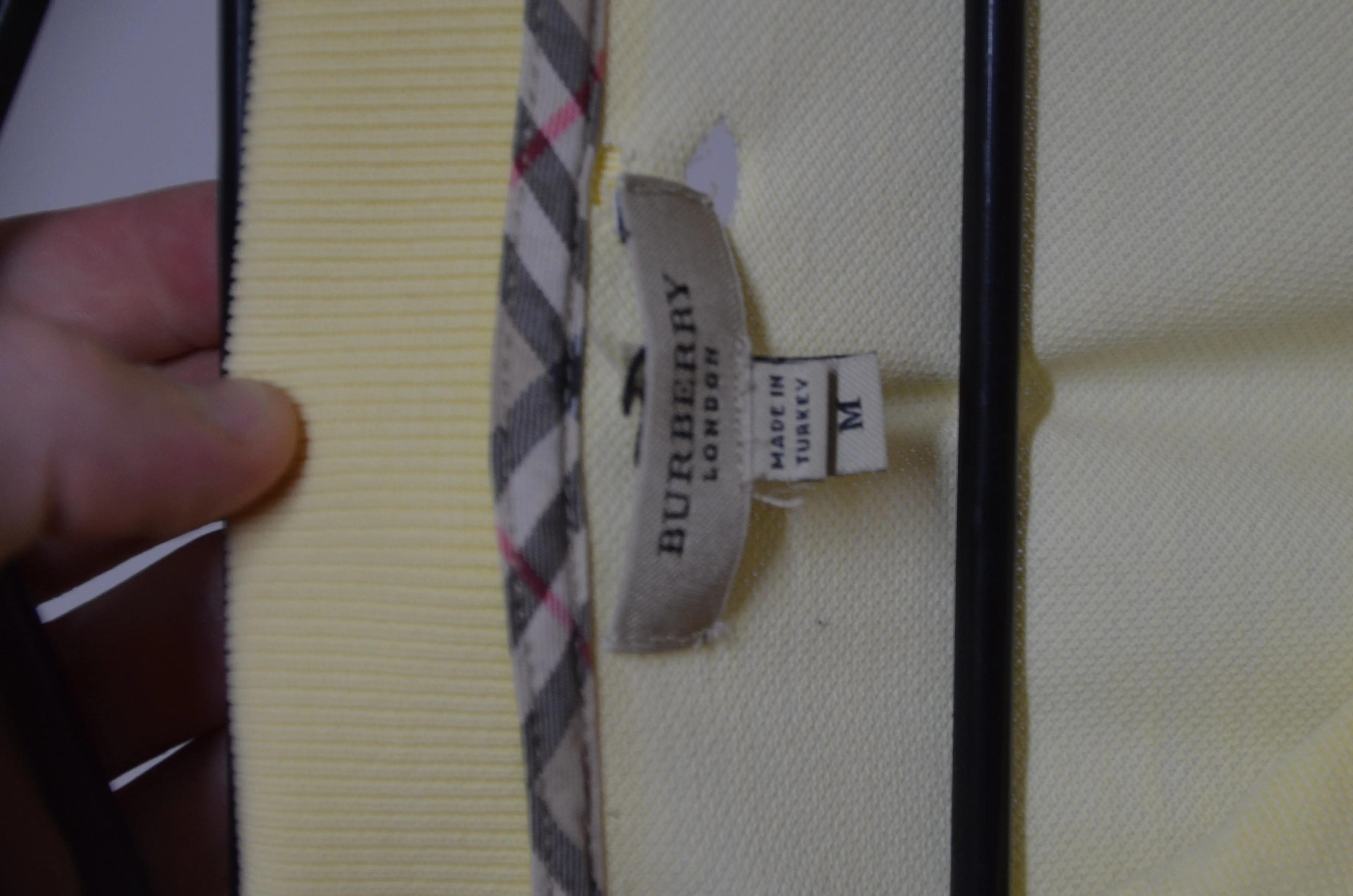 Burberry  Yellow T-shirts thumbnail 3