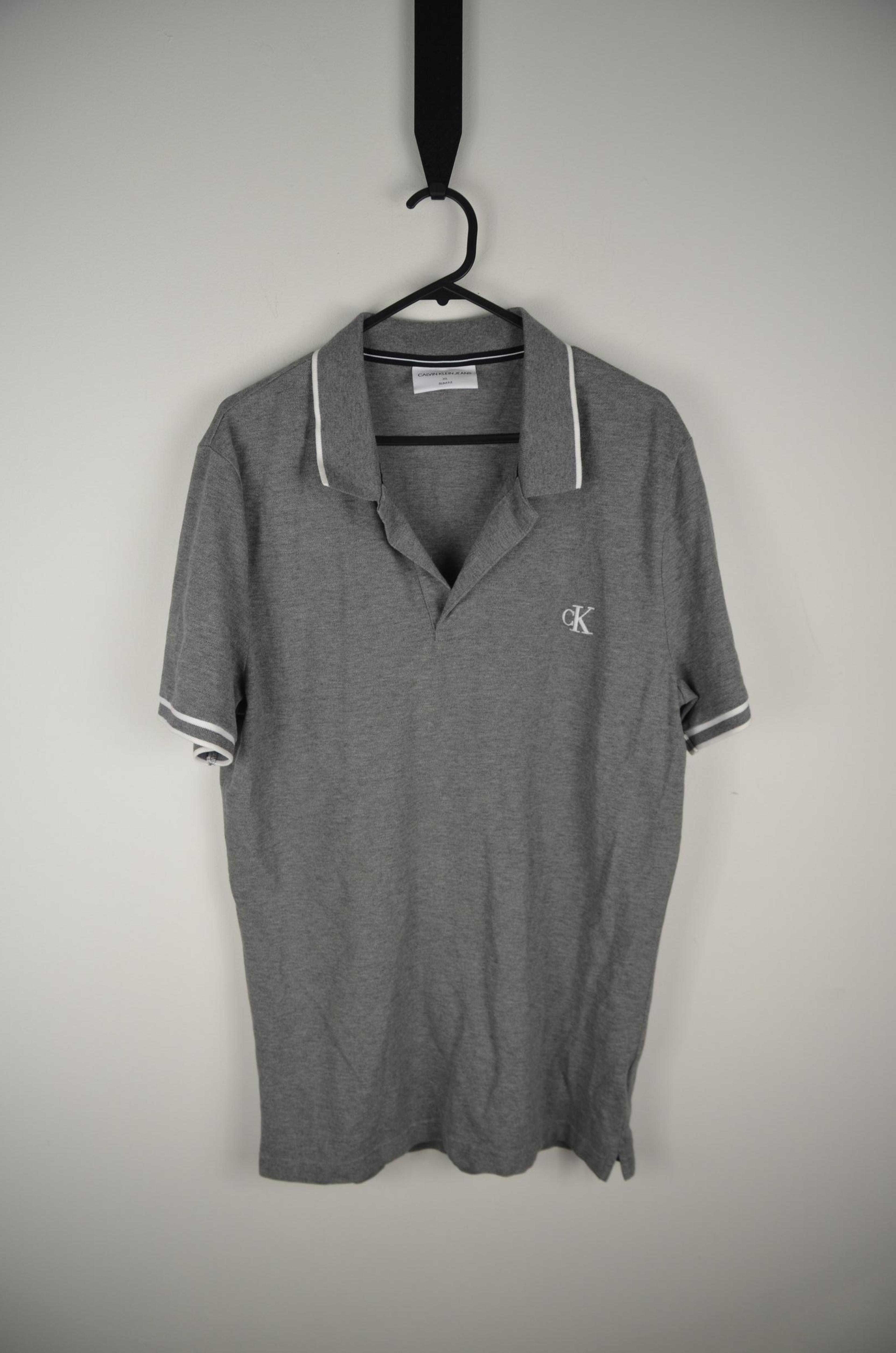 Calvin Klein Jeans mens Grey Casual Shirts