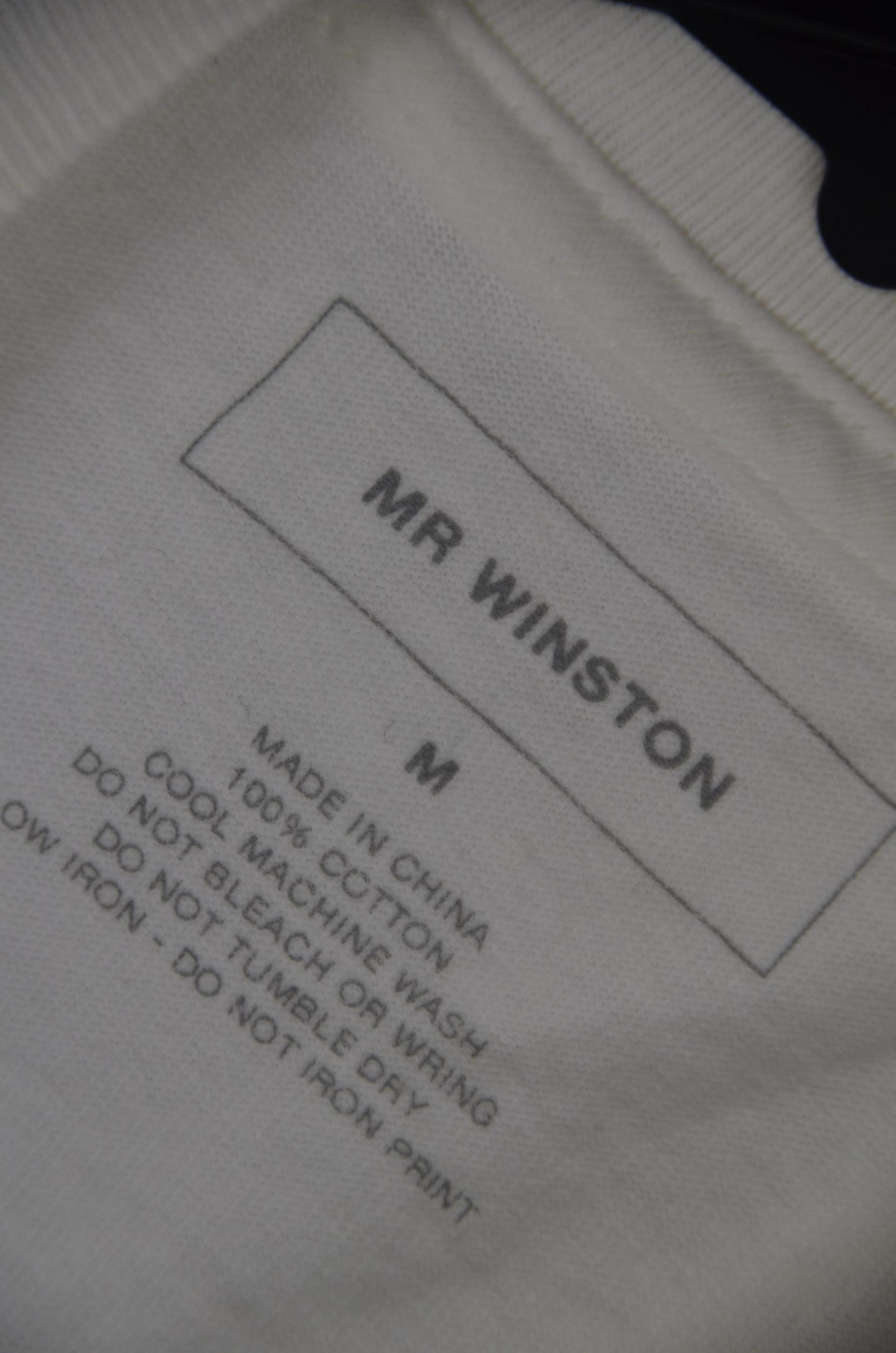 MR WINSTON 2018 White T-shirts thumbnail 5