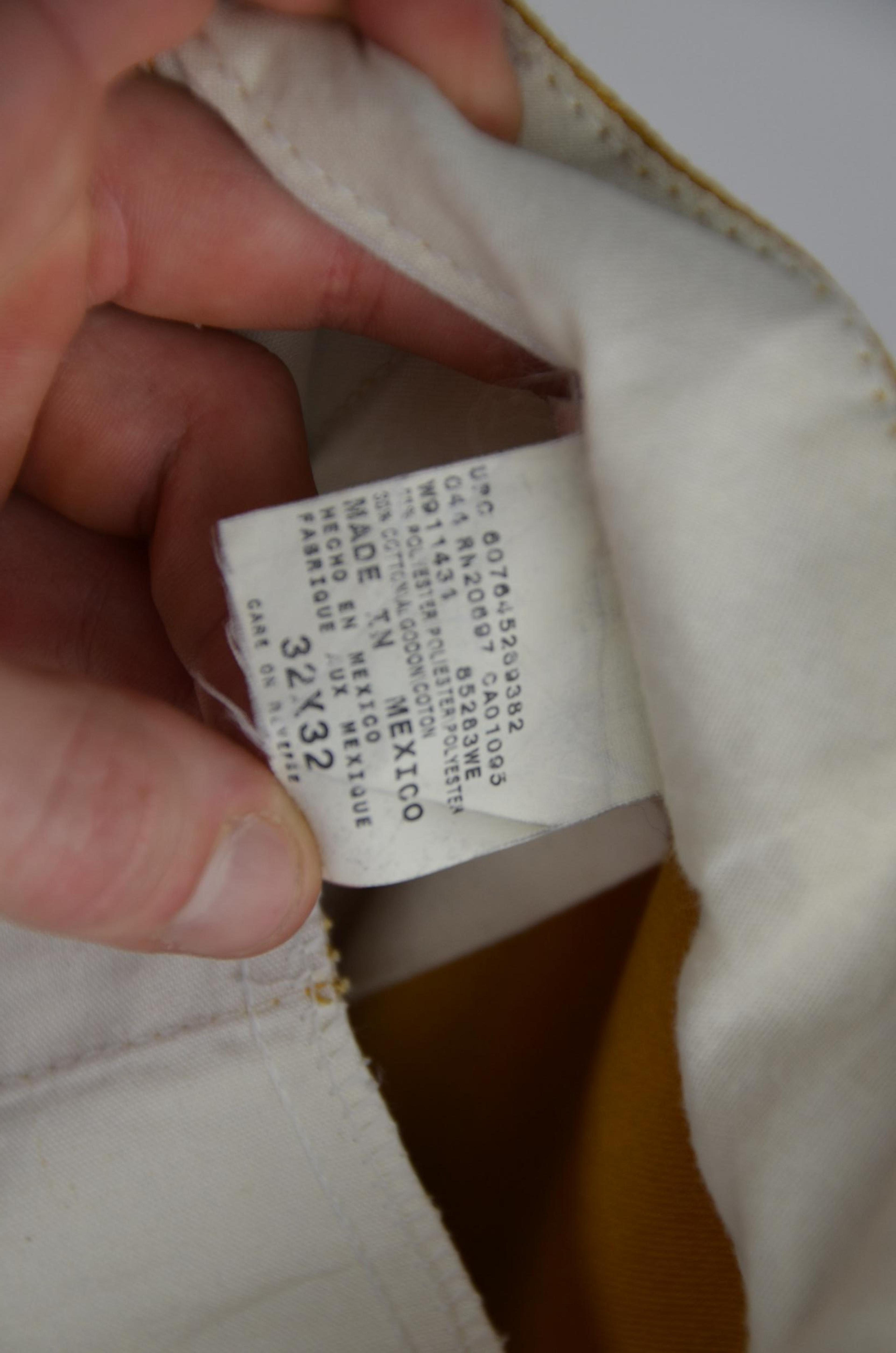 Levi's mens Yellow Dungarees thumbnail 4