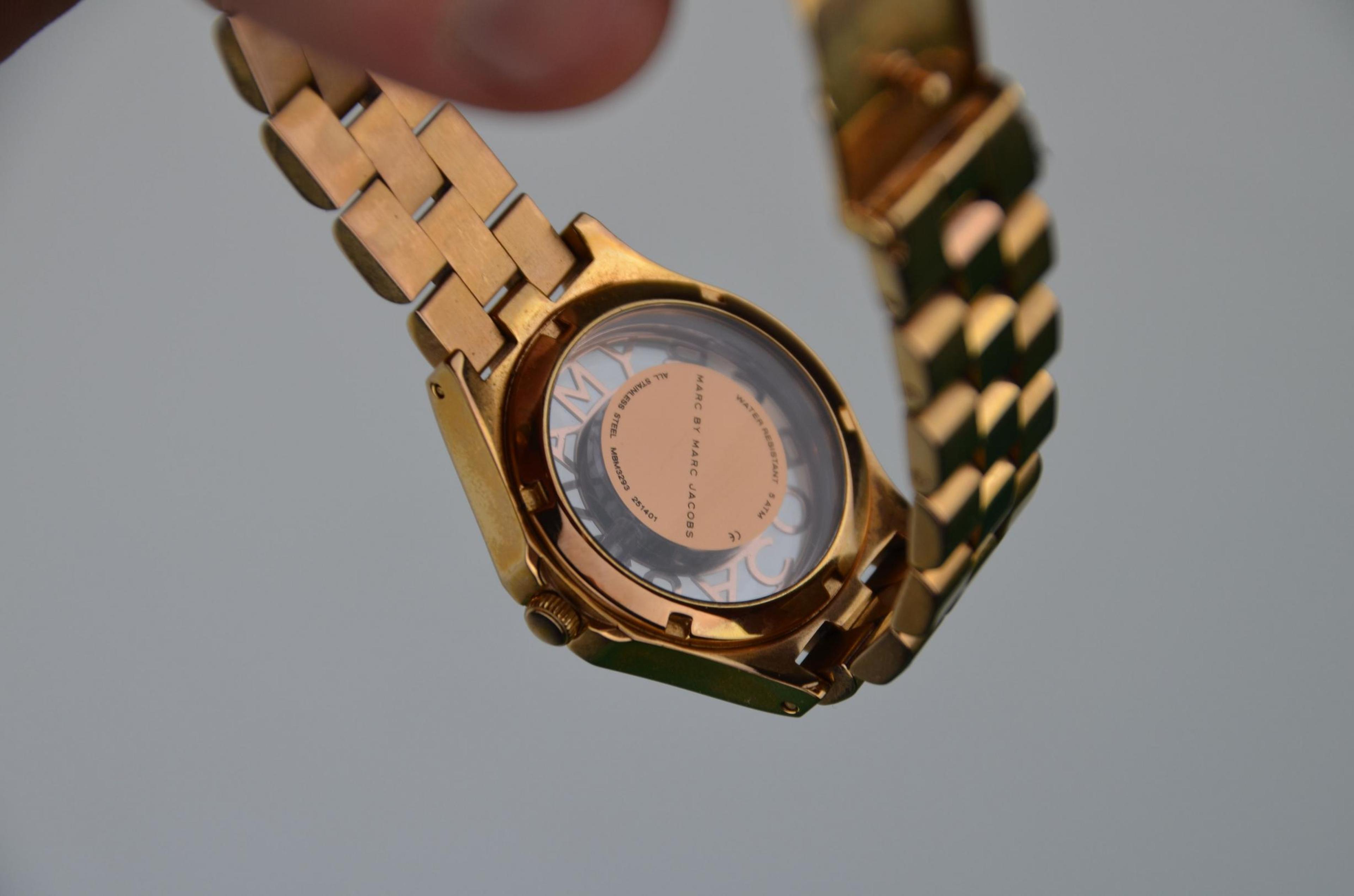 Marc by Marc Jacobs Gold Watch RRP 240 thumbnail 5
