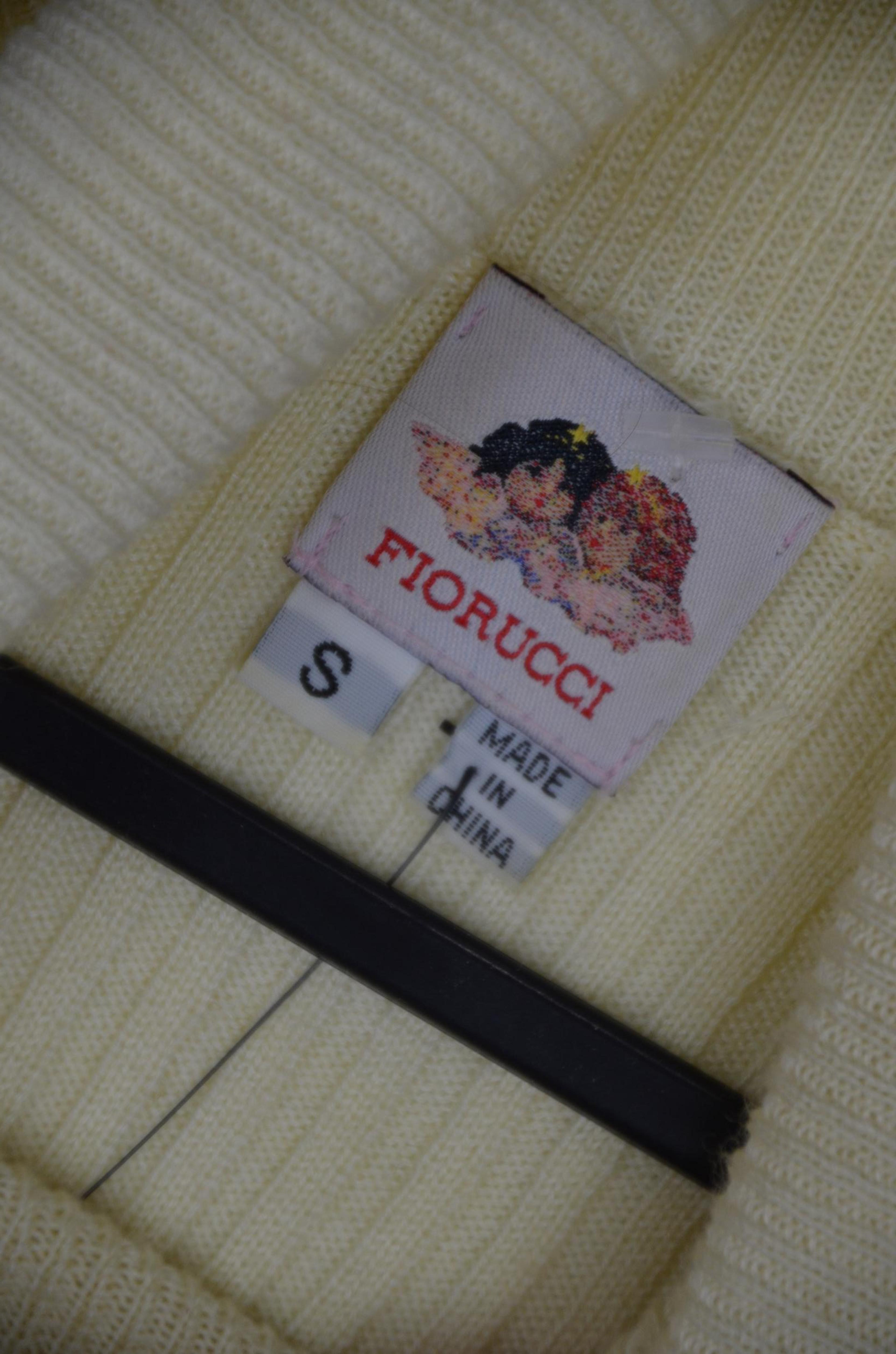 Fiorucci Knit White Sweaters thumbnail 4