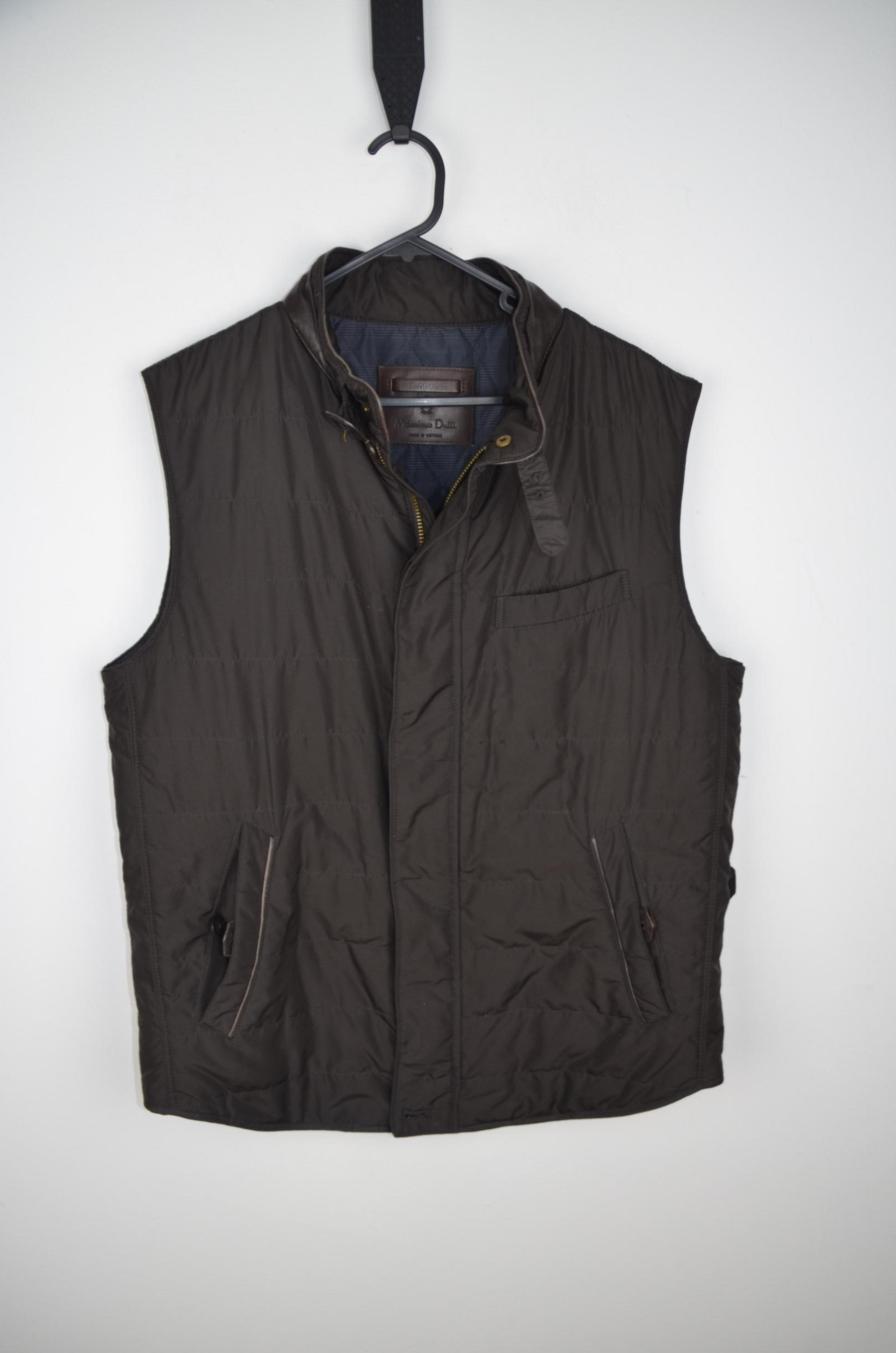 Massimo Dutti Brown Vests RRP 350