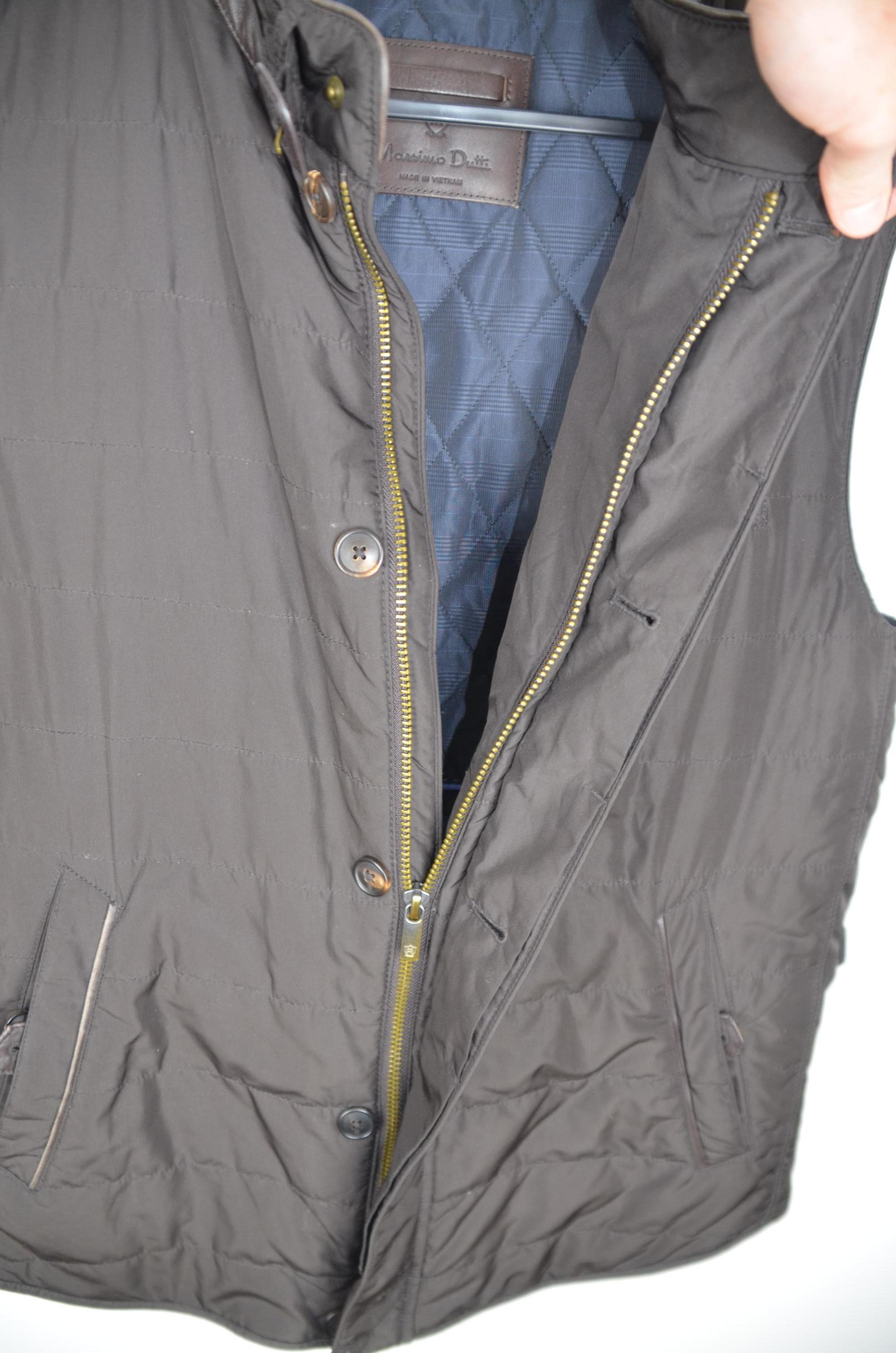 Massimo Dutti Brown Vests RRP 350 thumbnail 5