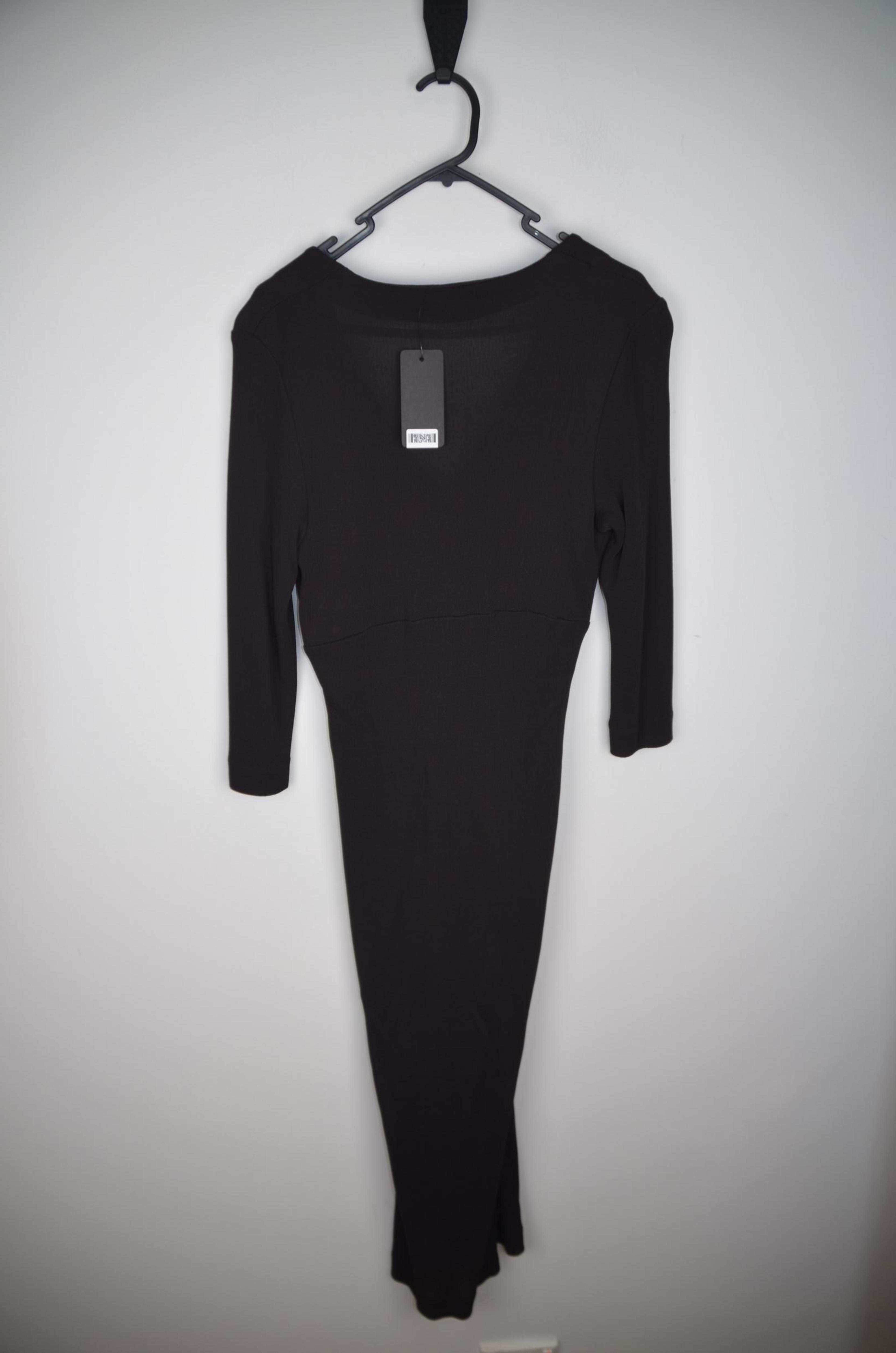 Scanlan & Theodore womens Black Slip Dress thumbnail 2