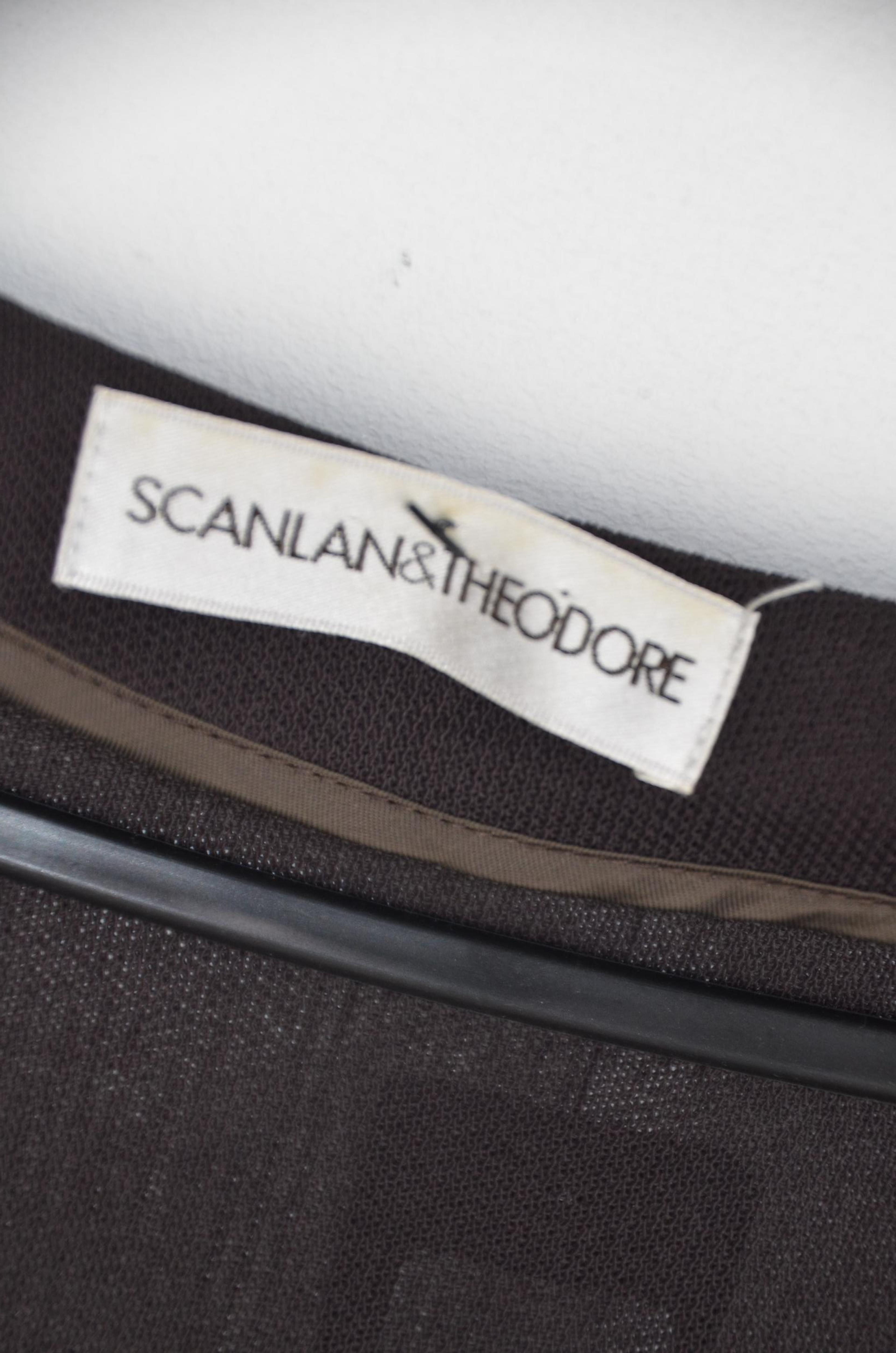 Scanlan & Theodore womens Black Slip Dress thumbnail 4