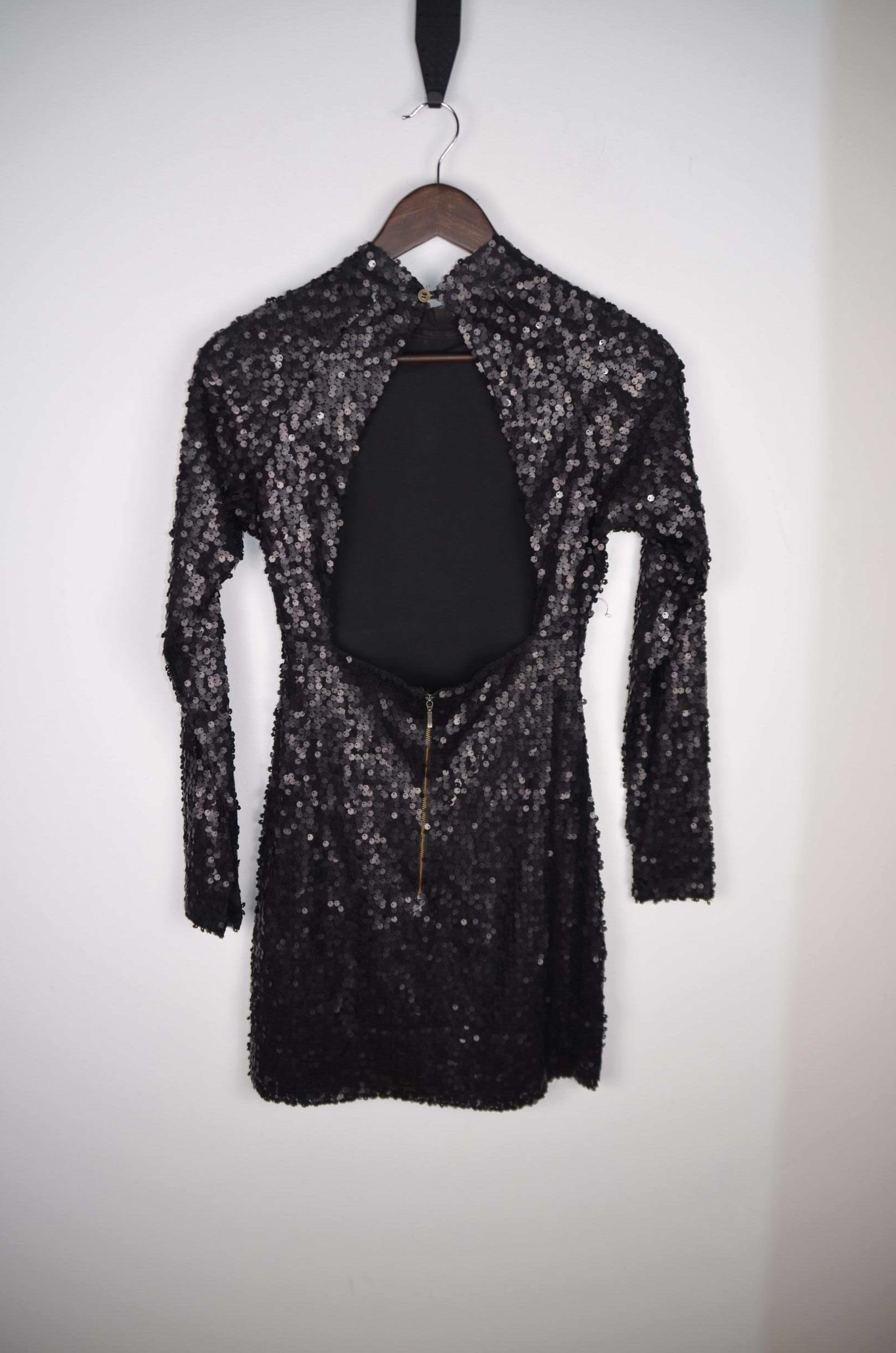 Kitty Grace Womens Black Bodycon Dress thumbnail 2