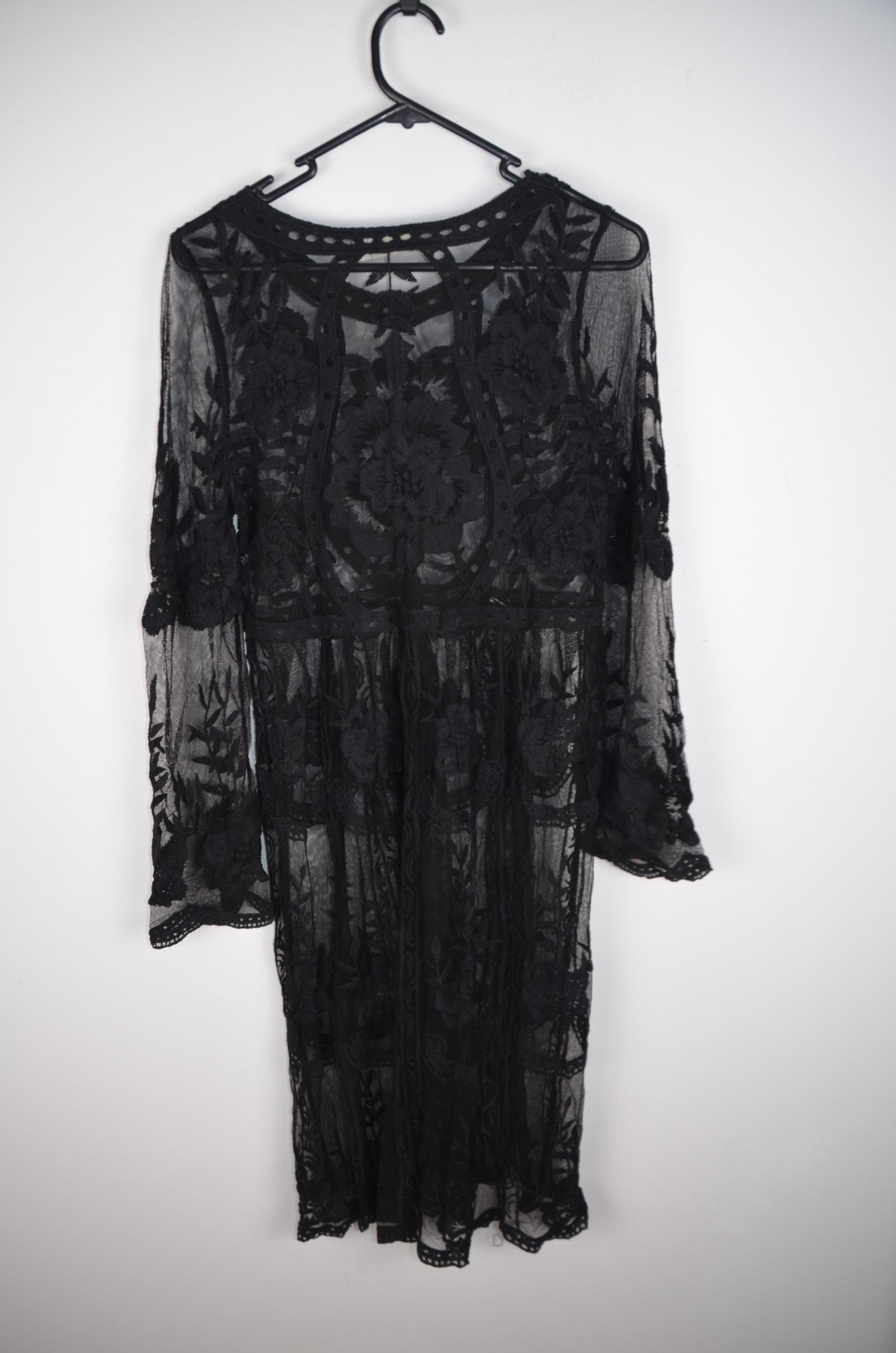 Reverse Womens Black Lace Dress thumbnail 2