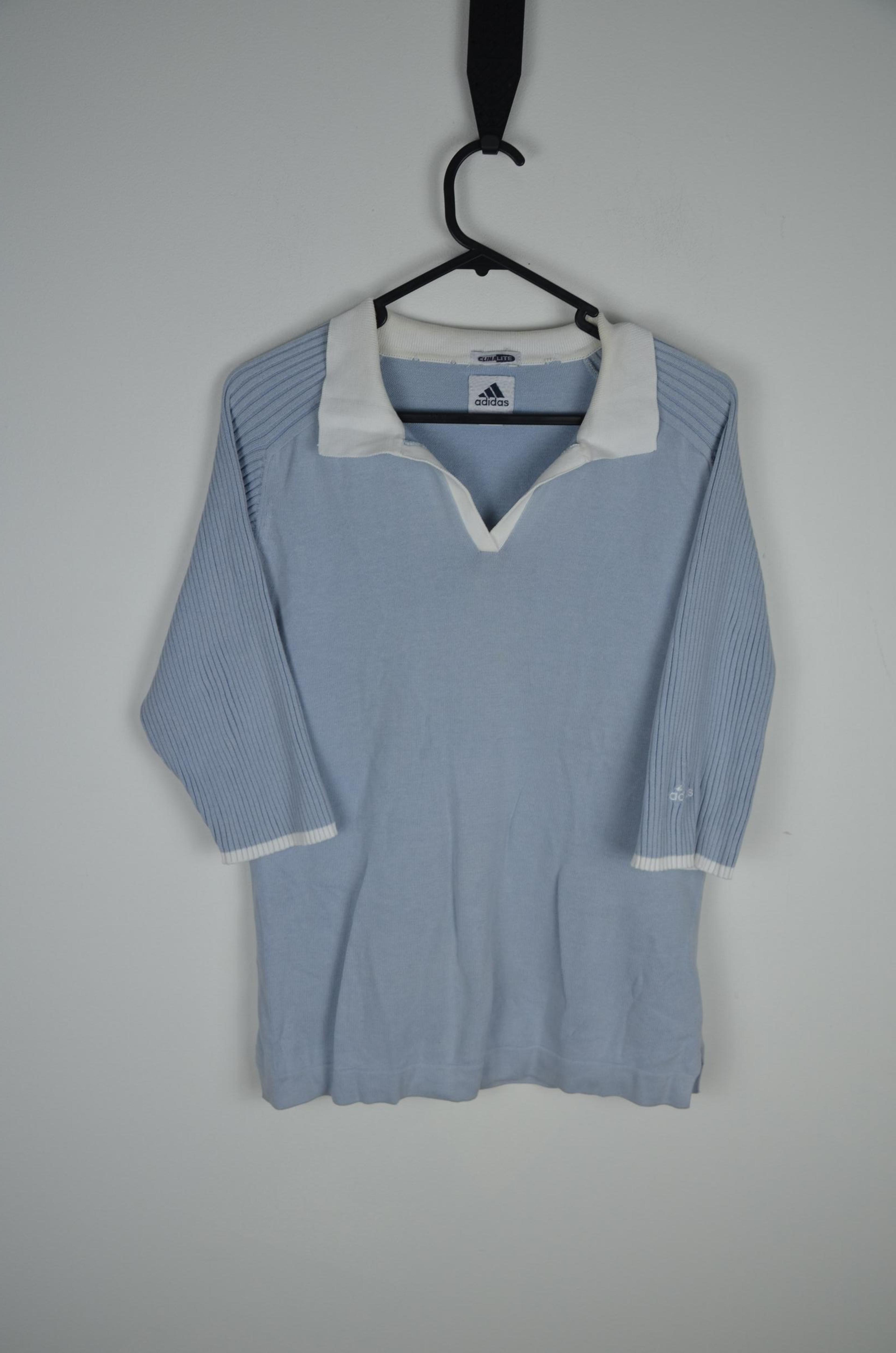 Adidas Womens Blue Sweaters