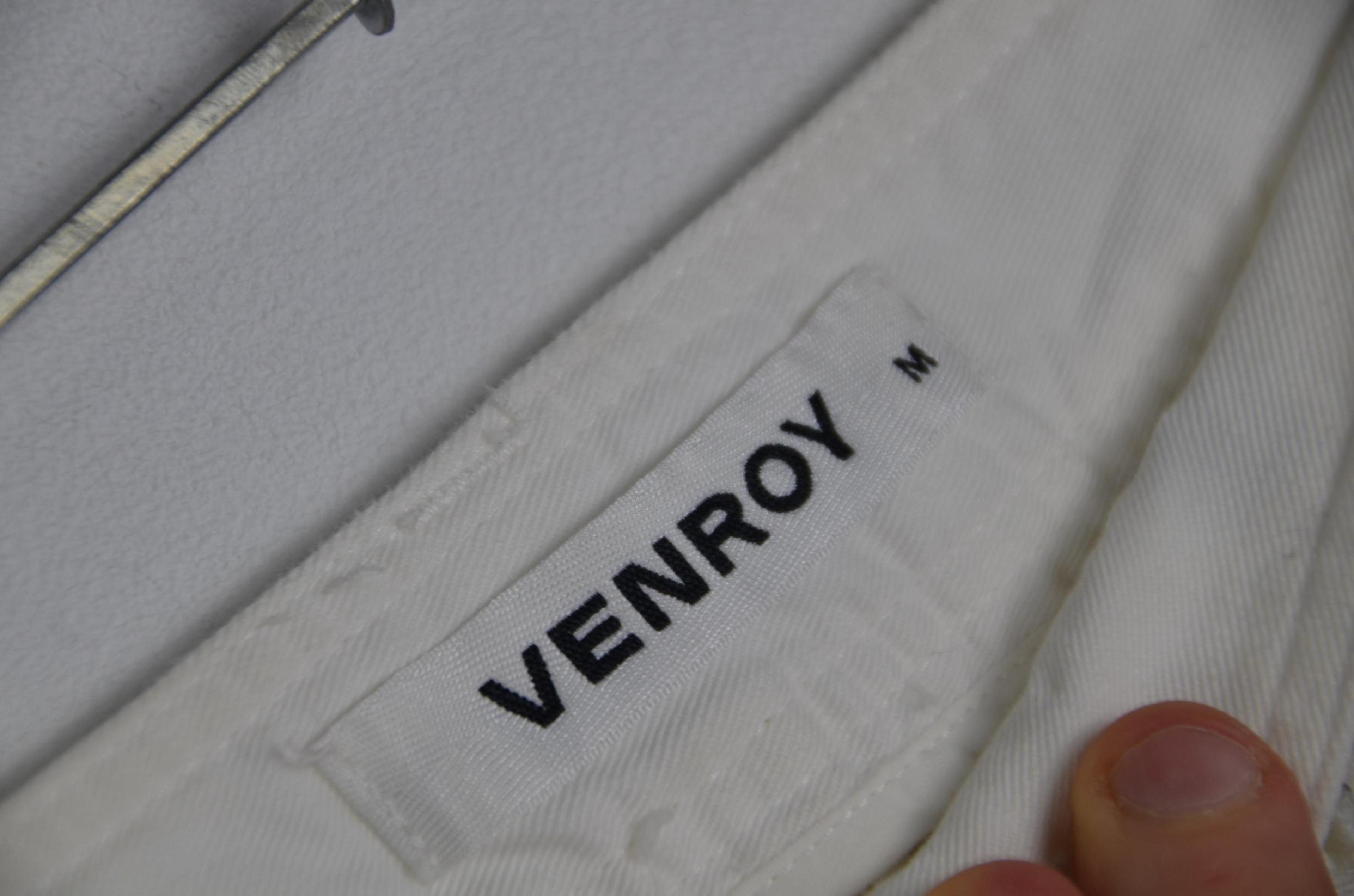 Venroy Mens White Cargo Pants thumbnail 3