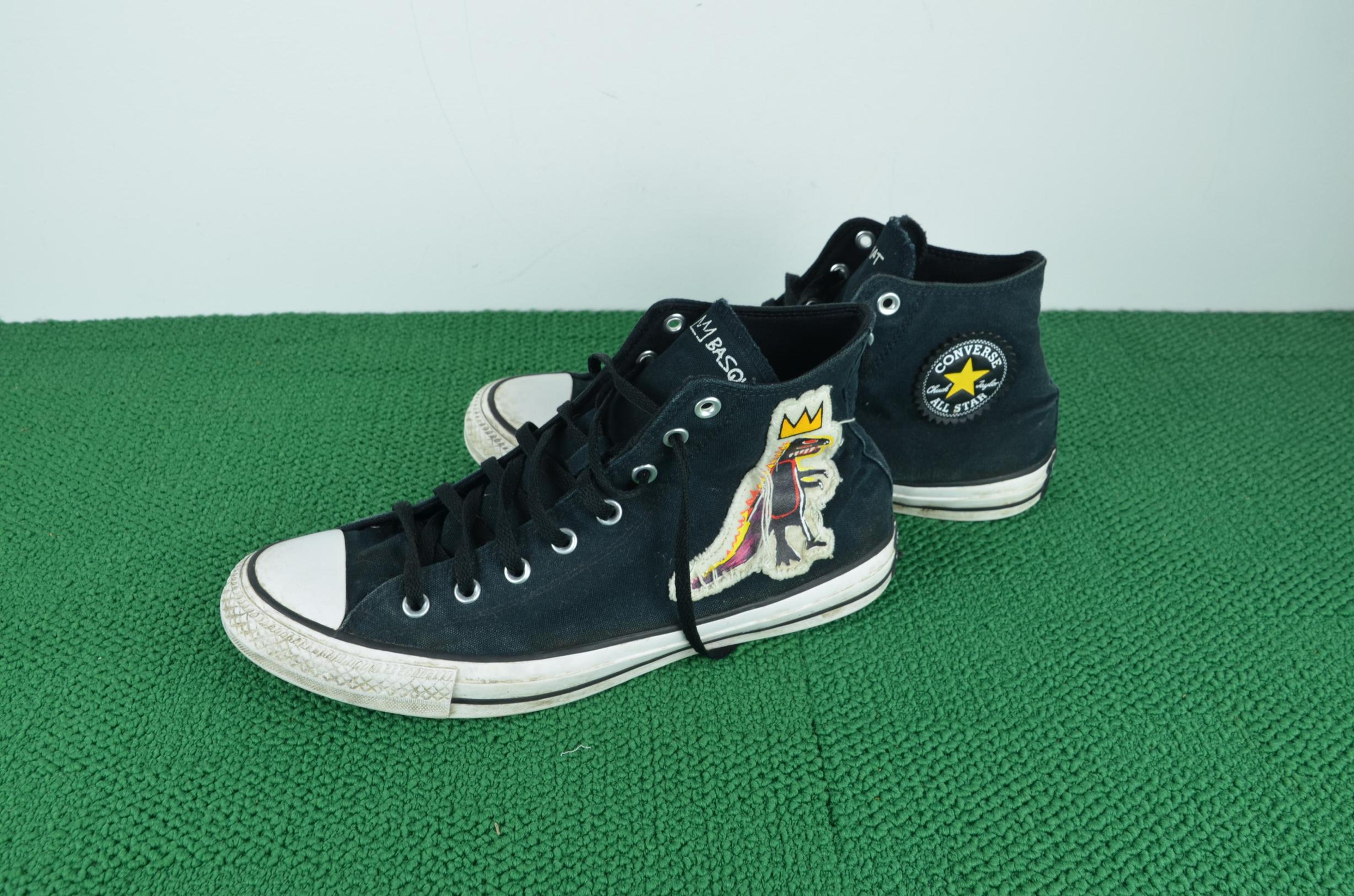 Converse Jean-Michel Basquiat Chuck Taylor Black All Star Collab thumbnail 2