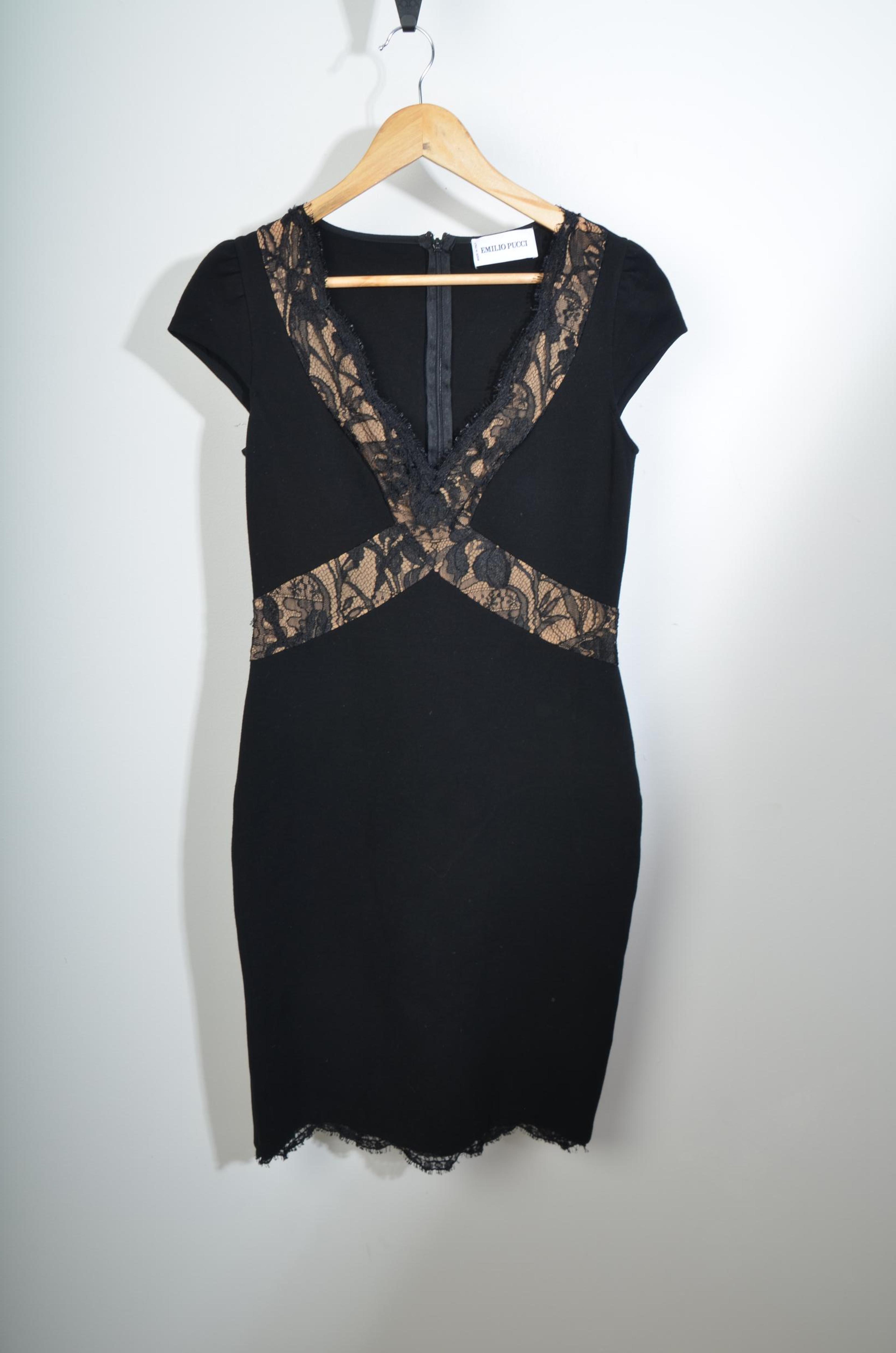 Emilio Pucci Womens Black Bodycon Dresses