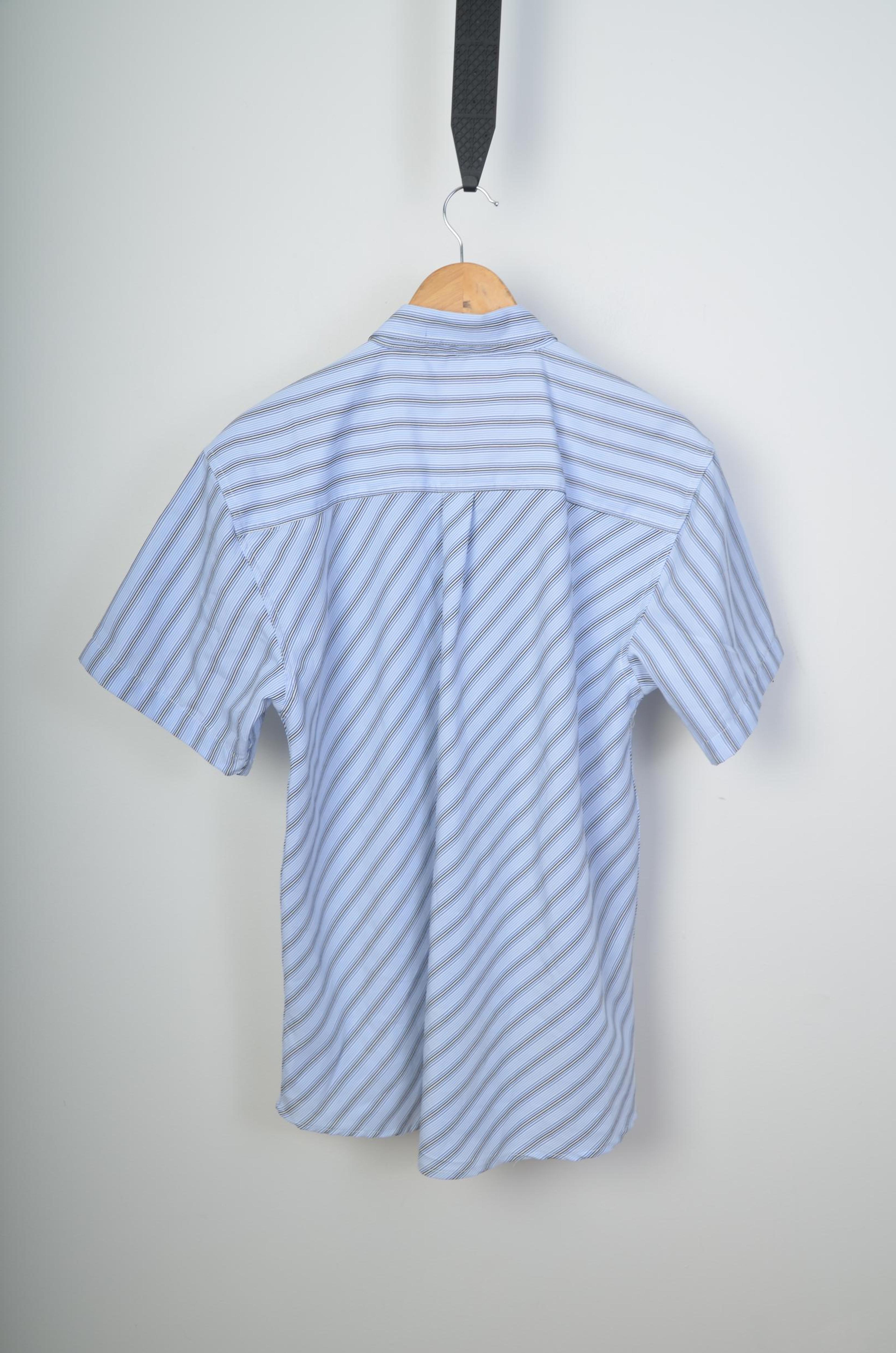 Doghouse Mens Blue Dress Shirt thumbnail 2