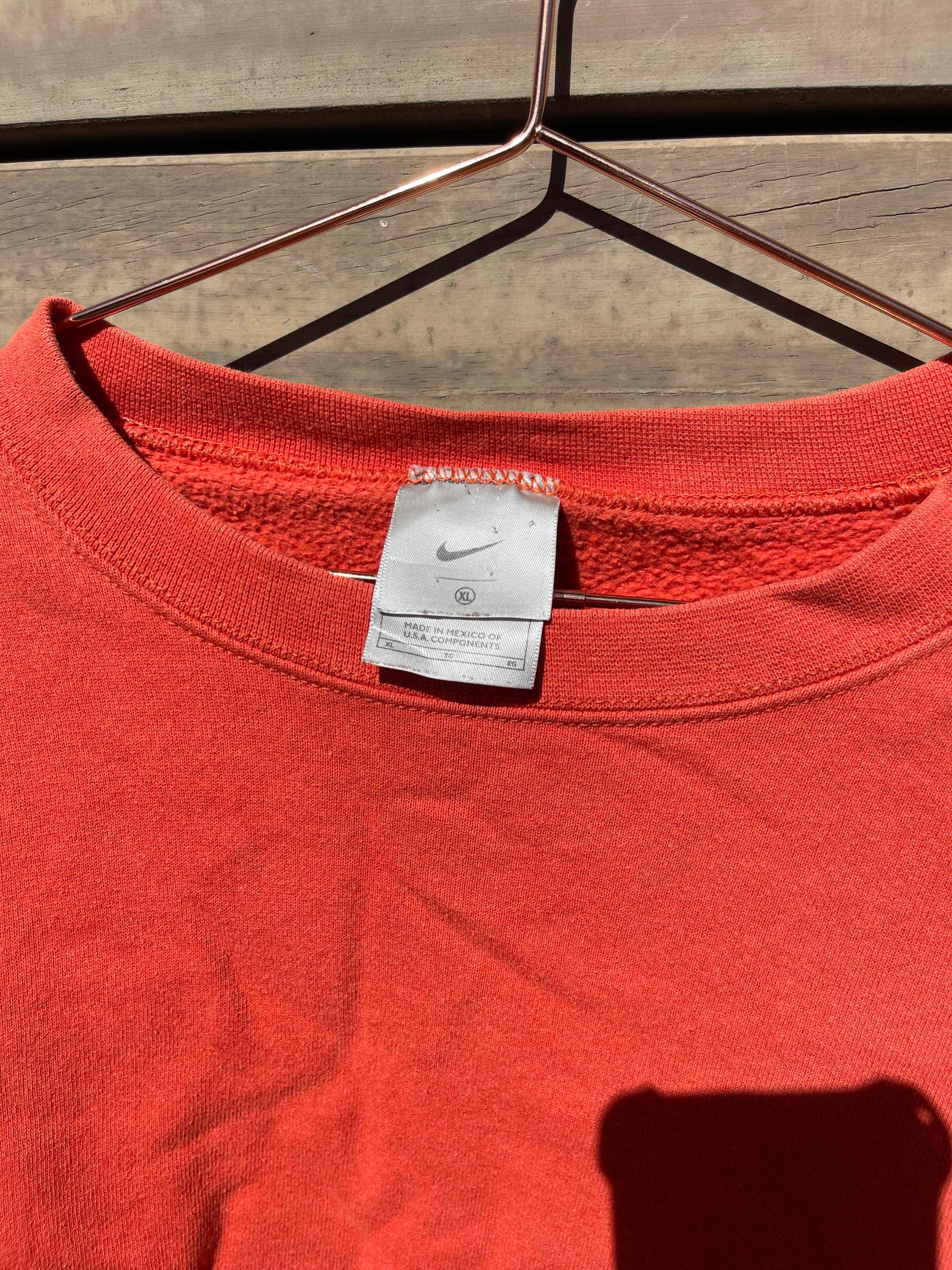 Nike Mens Orange Sweaters thumbnail 3