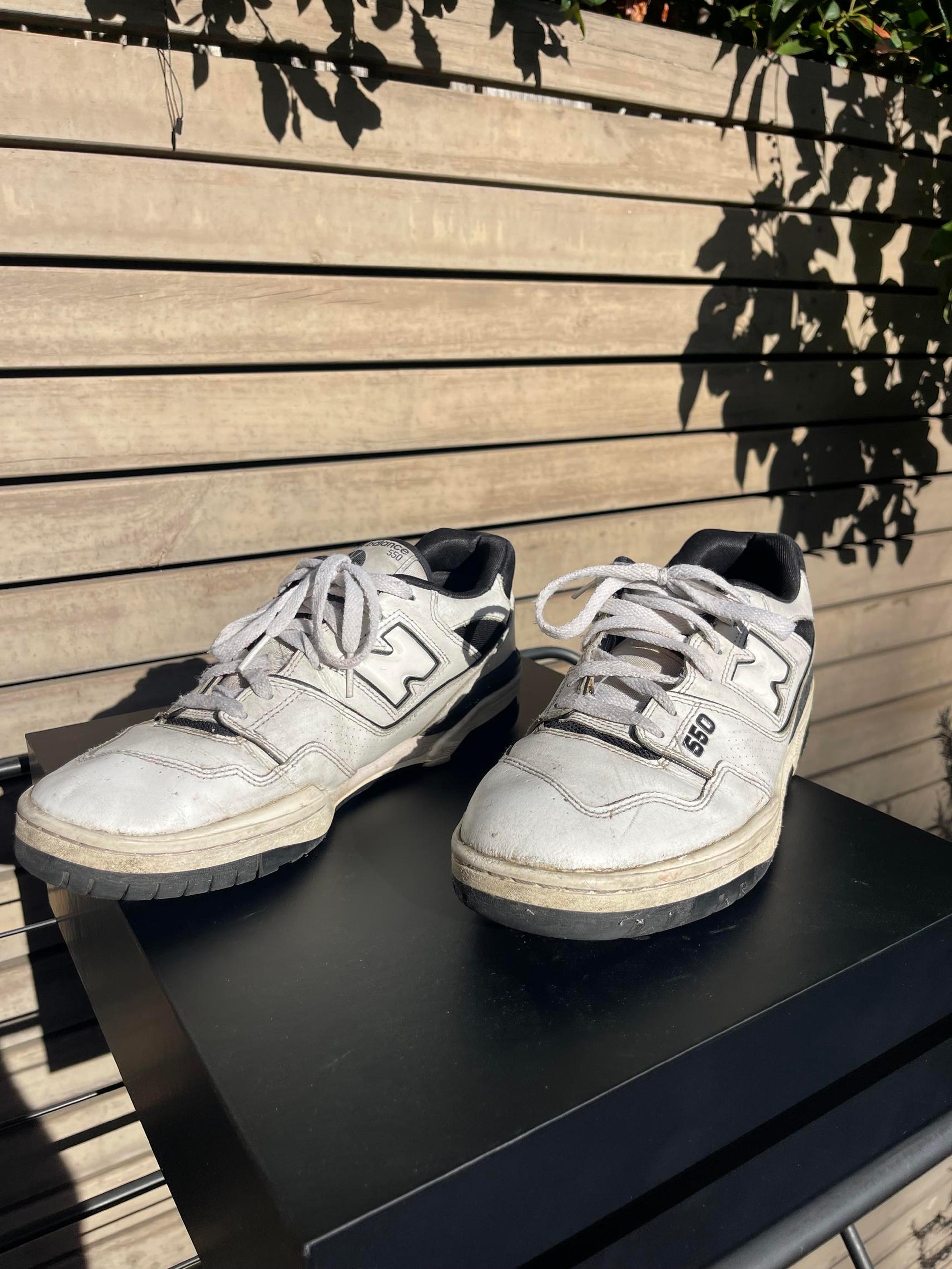 New Balance Mens White Sneakers